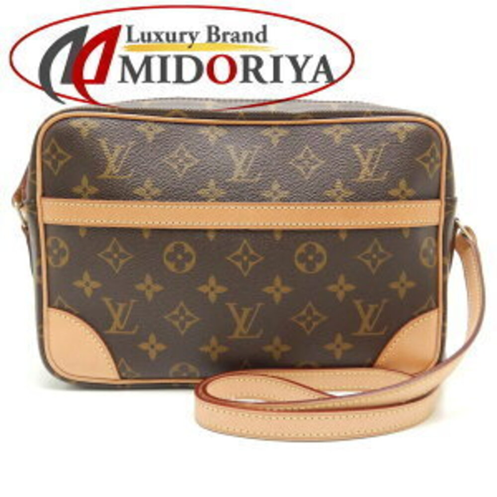 Louis Vuitton Monogram Trocadero Crossbody Shoulder Bag Brown